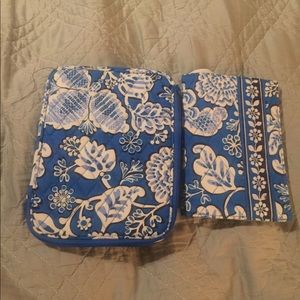 EUC VB blue lagoon iPad cover and book cover